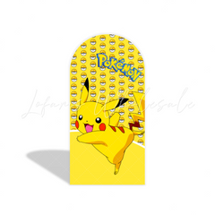 Toile de fond pour arche fête anniversaire Pokémon