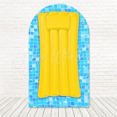 Toile de fond pour arche éclaboussure eau Pool Party pour ambiance été