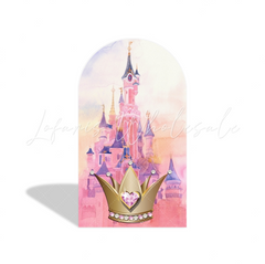Toile de fond pour arche fond fête anniversaire Princesse