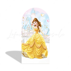 Couverture pour arche fond fête anniversaire Princesse