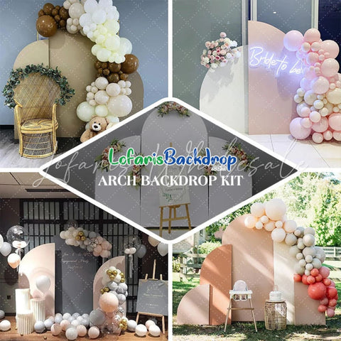 Kit toile de fond pour arche anniversaire ville nuit toile d'araignée rouge