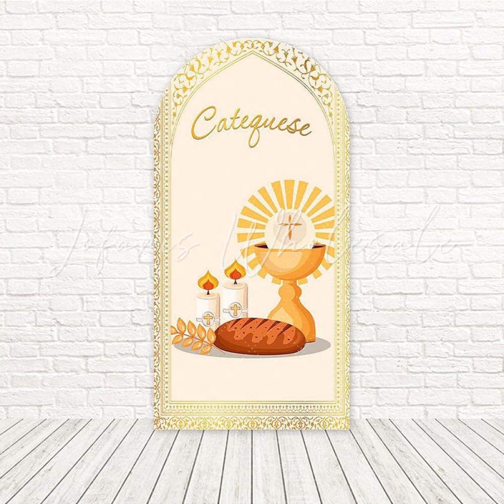 Toile de fond pour arche enseignement catéchisme religieux pour rassemblement foi