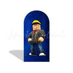 Toile de fond pour arche fête anniversaire Roblox