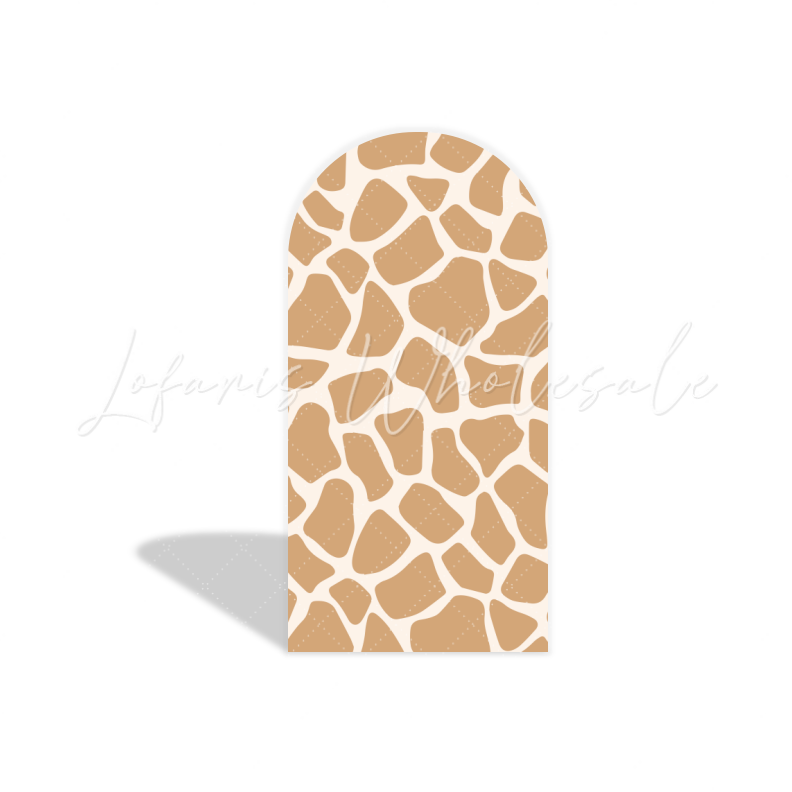 Toile de fond pour arche fête anniversaire animaux safari