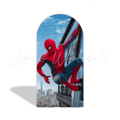 Toile de fond pour arche fête anniversaire thème super-héros Spider-Man