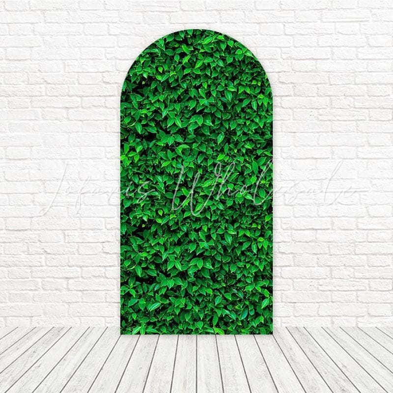 Toile de fond pour arche naturel mur verdure printemps pour occasions fraîches