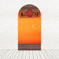 Toile de fond pour arche ambiance jungle Le Roi Lion pour spectacle aventure faune