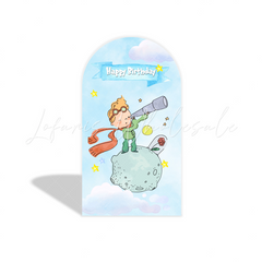 Toile de fond pour arche fête anniversaire thème Le Petit Prince