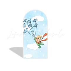 Toile de fond pour arche fête anniversaire thème Le Petit Prince