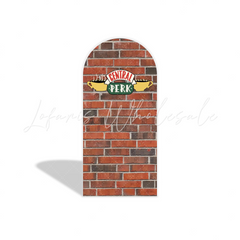Toile de fond pour arche fête anniversaire thème We'll Be There For You