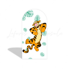 Housse pour arche thème Winnie l'Ourson pour fête anniversaire