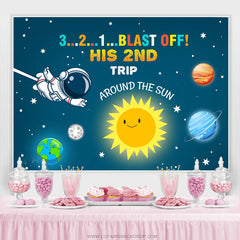 Décollez son 2e anniversaire autour du soleil