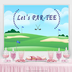 Blue Sky And Glassland Lets Partee Anniversaire Toile de fond