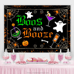 Boos Et Boozp Noir Effrayant Content Halloween Toile de aime