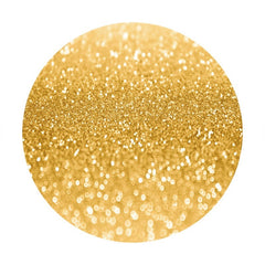 Cercle d'or paillettes Bokeh rond décors de fête