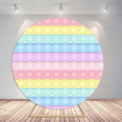 Cercle Pop It jouet anniversaire décors ronds pour fille