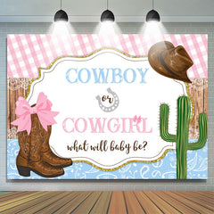 Cowboy ou cowgirl Que sera le sexe de bébé ?