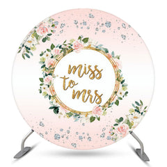 Anneau floral rose diamant rond toile de fond de photo de mariage
