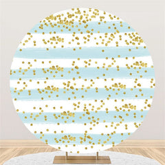 Fond De Joyeux Anniversaire De Cercle De Bande De Paillettes D'or
