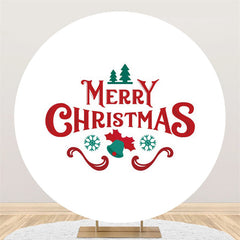 Toile de fond de fête à thème joyeux noël vert et rouge