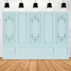 Toile de Fond de joyeux anniversaire de thème de porte verte pour la fête