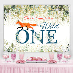 Green Leaf Gold Glitter Il est une toile de fond sauvage pour un anniversaire
