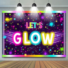Lets Clow toile de fond graffiti coloré pour la fête d'anniversaire