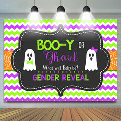 Little Boo What Will Baby Gender Reveal Toile de fond