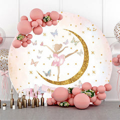 Toile de fond d'anniversaire de petits papillons elfes pour les filles