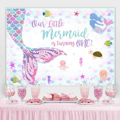 Notre petite sirène est Turing One Photoshoot décors