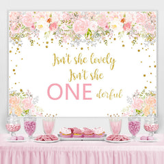 Fleur rose belle sa toile de fond d'anniversaire Onederful