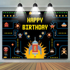 Jouer à des jeux Happy Birthday Party Backdrop For Boy