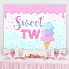 Toile de fond de décoration de photo de fête d'anniversaire de princesse