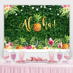 Arrière-plans de la séance photo Summer Aloha pour Baby Shower