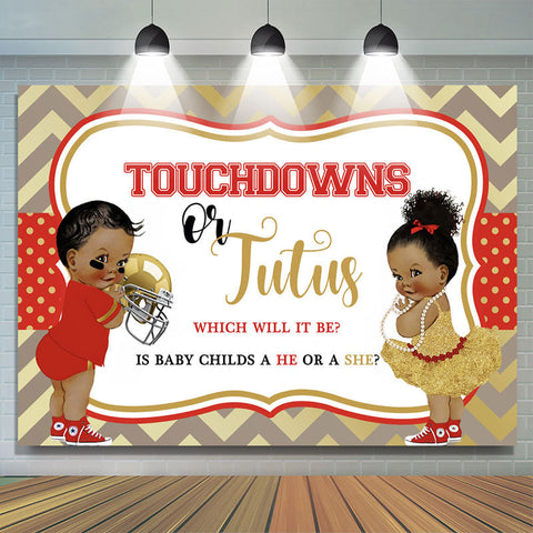 Touchdowns ou Jutus sexe révèlent toile de fond de douche de bébé