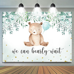 Nous pouvons attendre de nounours baby shower