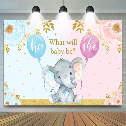 Que sera bébé bébé éléphant toile de fond de douche de bébé