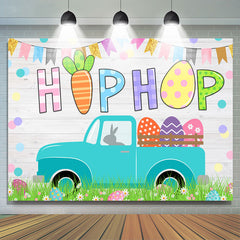 Drapeau de couleur de voiture en bois blanc Toile de fond de joyeux anniversaire